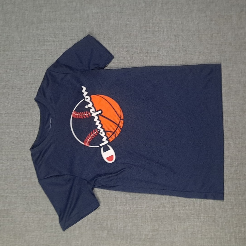 Champion Boys 14/16 Navy Basketball Baseball